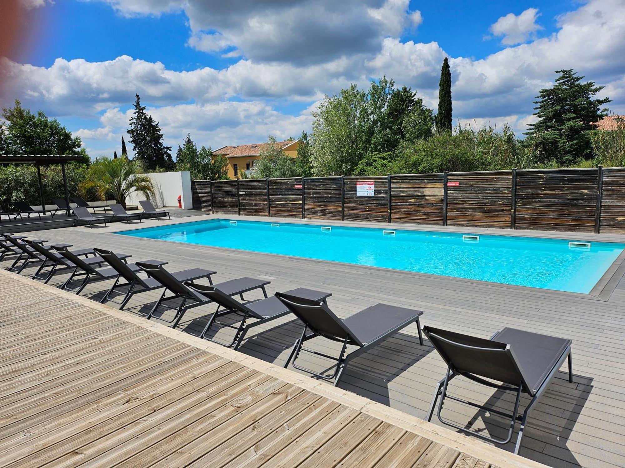 Studio Le Paradis Vert Aix-En-Provence, Parking, Piscine Extérieur photo